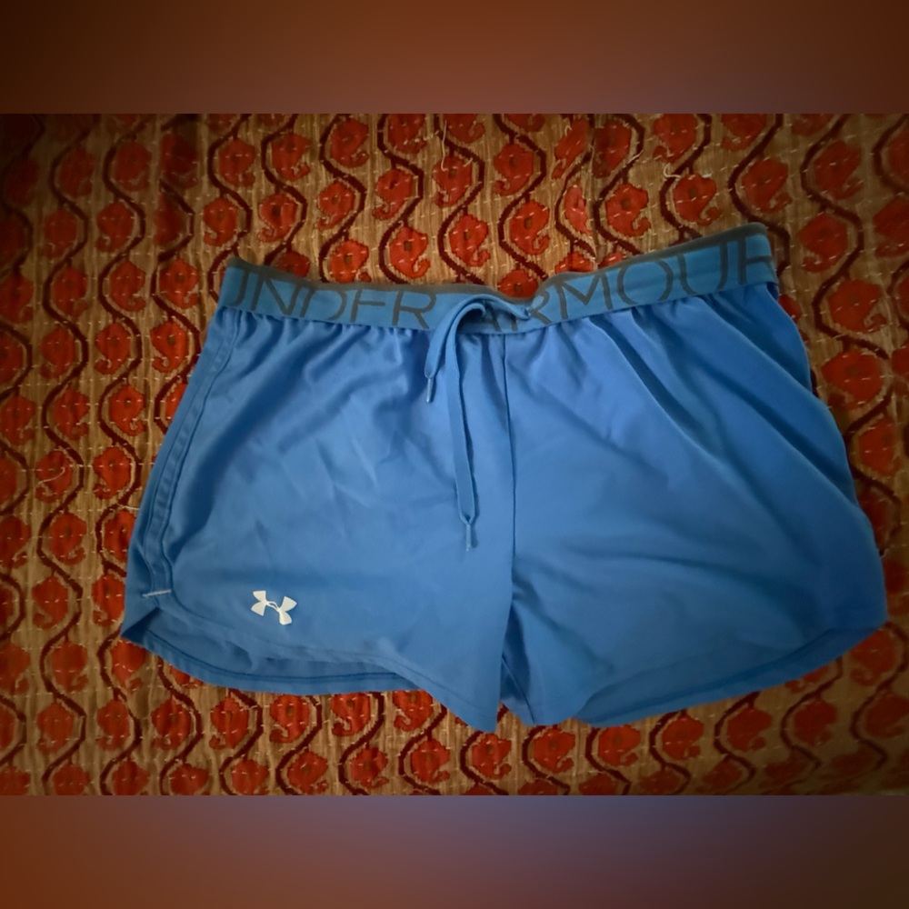 Under Armour Light Blue Women's Training Shorts